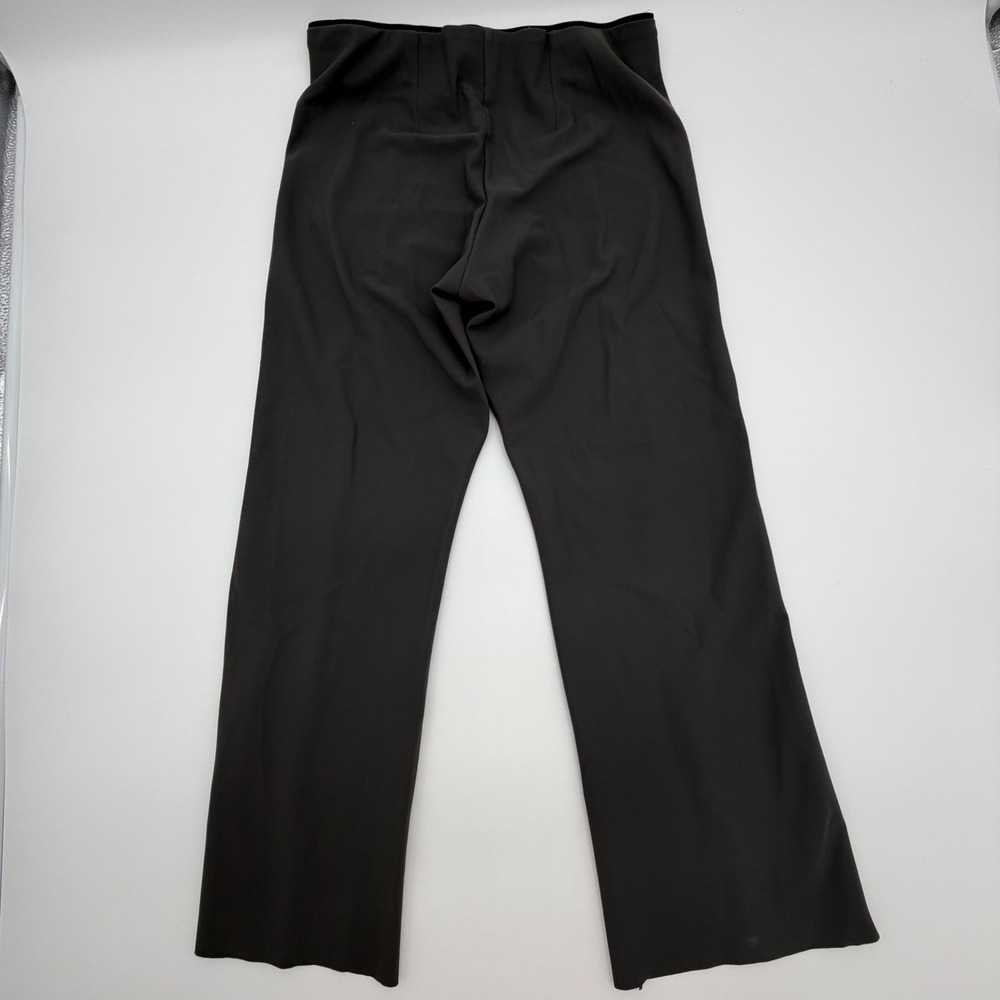 Athleta Stellar Flare Trousers Gray High Rise Pintuck Pants Small RN 54023 - Picture 5 of 9